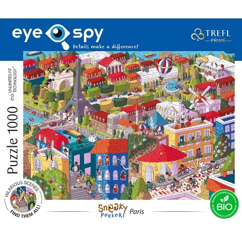 Puzzle 1000 pièces : Eiffel Tower Paris – Virgin Megastore