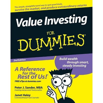 Value Investing for Dummies - (For Dummies) 2nd Edition by  Peter J Sander & Janet Haley (Paperback)