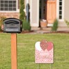 Big Dot of Happiness Pink Rose Gold Birthday - Outdoor Lawn Sign - Happy Birthday Party Yard Sign - 1 Piece - 2 of 4