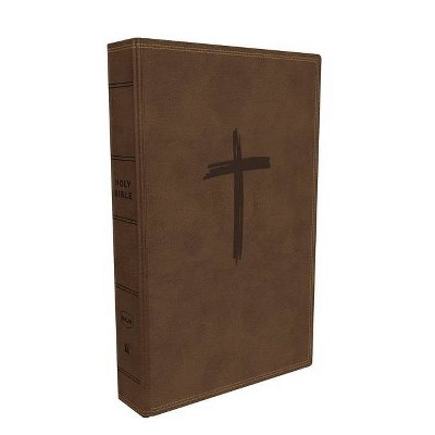 Nkjv, Holy Bible for Kids, Leathersoft, Brown, Comfort Print - by  Thomas Nelson (Leather Bound)