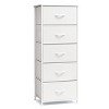 Crestlive Products Vertical Dresser for Bedroom Storage Tower With Steel Frame Wood Top Easy Pull Fabric Bins - 2 of 4