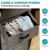 AZL1 Life Concept Utility Storage Drawers Stylish and Functional Storage, 8 Drawer Dresser for Nursery, Closet, Entryway, Gray, 31.5"*11.8"*36.4" - 4 of 4