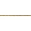 Black Bow Jewelry 1.4mm 14k Yellow Gold Solid Franco Chain Bracelet - 2 of 4