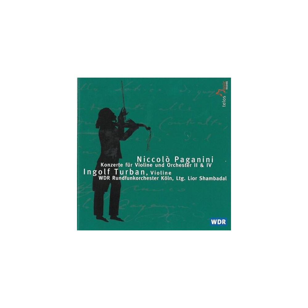 UPC 881488000474 product image for Paganini & Turban & Wdrk & Shambadal - Violin Concertos 2 & 4 (CD) | upcitemdb.com