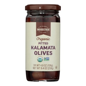 Woodstock - Organic Pitted Kalamata Olives - Case of 12 - 8.4 oz - 1 of 1