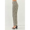 Women's Liza Leopard Cheetah Print Denim Pants - Idem Ditto - 2 of 4