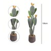 Artificial Cactus, 42" Tall Fake Big Cactus Plants, Faux Cacti Realistic Lifelike Cactus Plant For Home Office Shop Garden Indoor Outdoor Decoration - 2 of 4