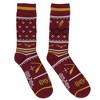 Harry Potter Men's Hogwarts and Quidditch 2 Pack Mid-Calf Crew Socks - 4 of 4