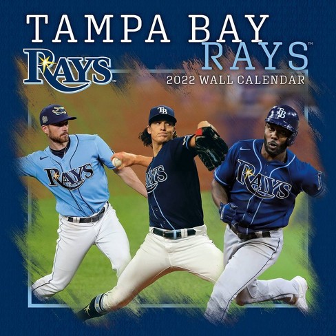 Rays Baseball Schedule 2022 Mlb Tampa Bay Rays 12"X12" Wall Calendar : Target