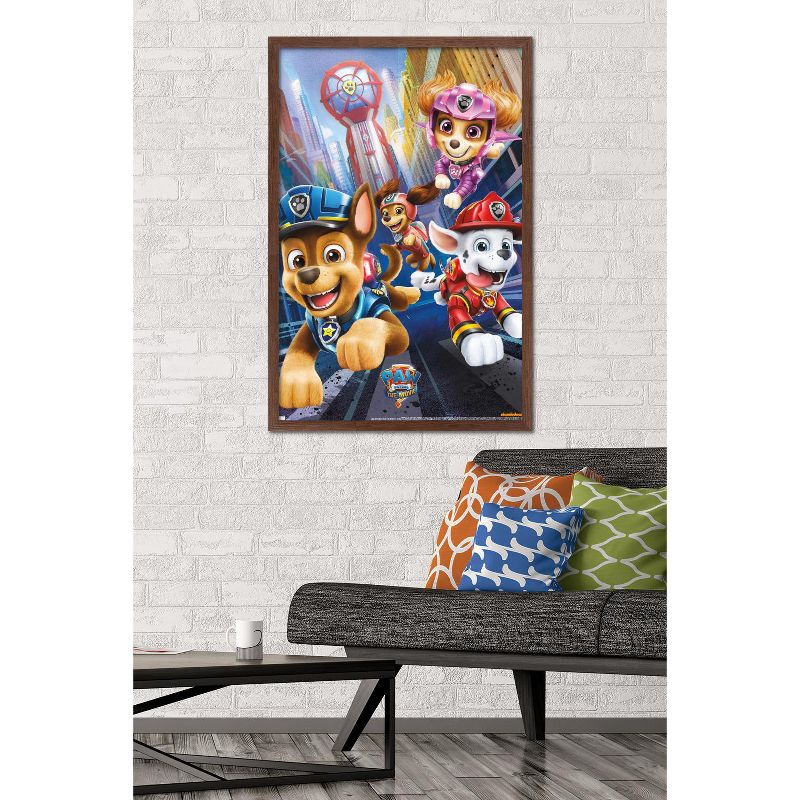 Trends International Nickelodeon Paw Patrol Movie - Action Framed Wall Poster Prints, 2 of 7