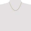 Black Bow Jewelry 1.5mm 10k Yellow Gold Solid Box Chain Necklace - 2 of 4