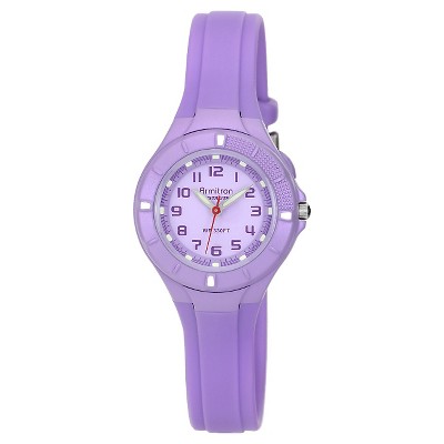 armitron purple watch