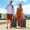 Luupatchy 20 inches Carry On Luggage with Expandable Spinner and TSA Lock Business for Men Women - 2 of 4