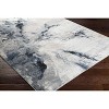 Hauteloom Kirkland Dark Blue Marble Rug - 3 of 4