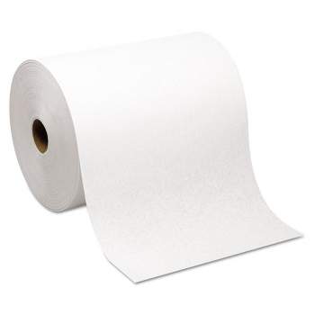 Georgia Pacific Professional Hardwound Roll Paper Towel, Nonperforated, 1-Ply, 7.87" x 1,000 ft, White, 6 Rolls/Carton
