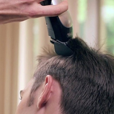 wahl lithium ion pro men's cordless haircut kit with finishing trimmer & soft storage case