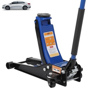 GOCAPTAIN 3T Low Profile Floor Jack -6600LBS Hydraulic Car Floor Jack for Racing & Professional Use, 3-19.5" Lift Range, Dual Piston Quick Lift Pump - 1 of 4