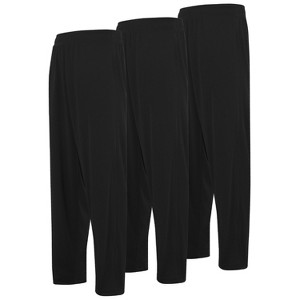 Mens Athletic Pants with pockets, Mens Sweatpants, Mens Joggers with Pockets, Pack Of 3 - 1 of 4