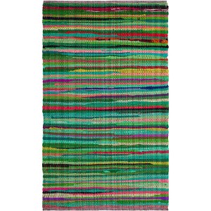 Rag Rug RAR240 Hand Woven Indoor Rugs - Safavieh - 1 of 4