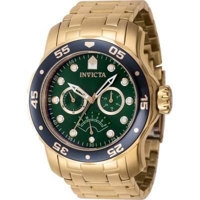 Invicta 46998 Men's Pro Diver Quartz Green Dial Bracelet Watch
