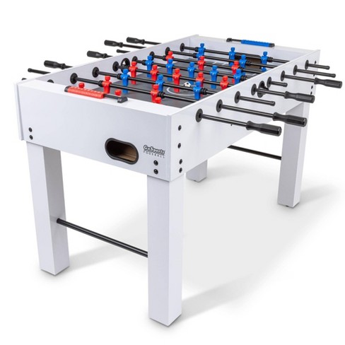 Gosports 54 Full Size Foosball Table White Target