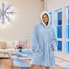 ADR Adult Wearable Blanket, Sweater Hoodie, Blanket with Sleeves for Men & Women Oversized Sweatshirt - 2 of 3