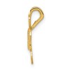 Black Bow Jewelry 14k Yellow Gold Shamrock Slide Pendant, 13mm (1/2 inch) - 2 of 4
