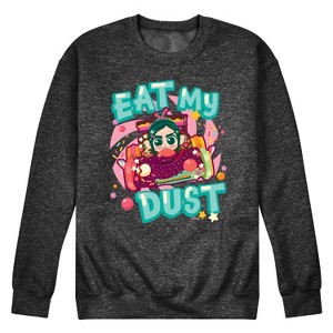 Men's - Disney - Eat My Dust Vanelloppe Graphic Fleece Sweatshirt - 1 of 4
