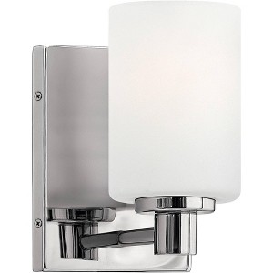 Hinkley Karlie 8 1/4" High Chrome Cylinder Wall Sconce - 1 of 1