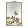 Amanti Art Joshua Tree National Park Vintage Impression by Melanie Viola Framed Canvas Wall Art - 4 of 4