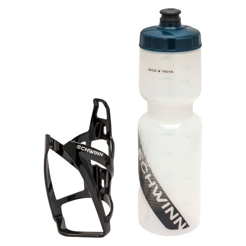 Schwinn Bike Water Bottle with Cage - image 1 of 3