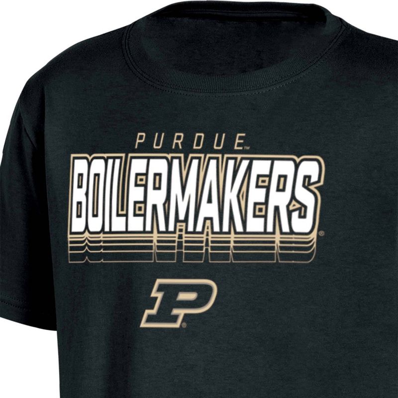 NCAA Purdue Boilermakers Boys&#39; Core T-Shirt, 3 of 4