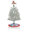 Old World Christmas 5.0 Inch Rudolph Mini Tree Topper & Skirt Reindeer Red Nose Fabric Metal Tree Toppers - 4 of 4