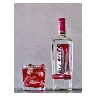 New Amsterdam Raspberry Flavored Vodka - 750ml Bottle
