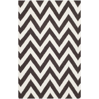 Dhurries DHU557 Hand Woven Flat Weave Indoor Rugs - Safavieh