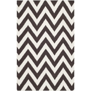 Dhurries DHU557 Hand Woven Flat Weave Indoor Rugs - Safavieh - 1 of 3