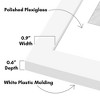 Americanflat 5 Pack of Picture Frames with Mat - Plexiglass Cover - 3 of 4