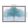 Amanti Art Peaceful Grove by James Wiens Canvas Wall Art Print Framed 23-in. x 16-in. - 4 of 4