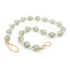 Green Glass and Wood Bead Garland (Set of 2) - 3 of 3