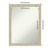 Amanti Art Lila Non-Beveled Wood Framed Bathroom Vanity Wall Mirror - 3 of 4
