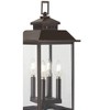 Minka Lavery Farmhouse Outdoor Post Light Fixture Oil Rubbed Bronze 22 1/2" Clear Glass for Post Exterior Barn Deck Porch Patio - 3 of 3