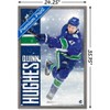 Trends International NHL Vancouver Canucks - Quinn Hughes 20 Framed Wall Poster Prints - 3 of 4
