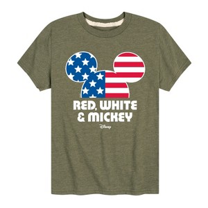 Boys' - Disney - Americana Short Sleeve Graphic T-Shirt - 1 of 4