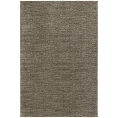 Legacy Solid Brown Area Rug - Brown (7'X10')