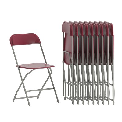 Folding chairs online 10 pack