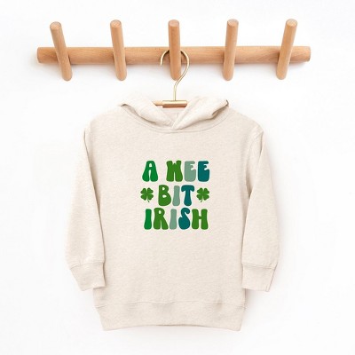 The Juniper Shop A Wee Bit Irish Toddler Graphic Hoodie