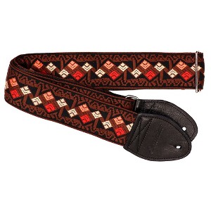 Souldier Diamond Guitar Strap Brown 2 in. - 1 of 3