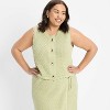 Women's High-Rise Sweater Wrap Mini Skirt - Future Collective - 3 of 3