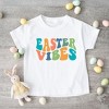 The Juniper Shop Easter Vibes Wavy Toddler Short Sleeve Tee - 2 of 2
