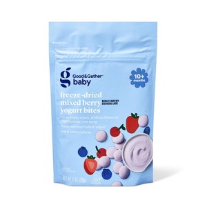 Berry Pink Yogurt Baby Bites - Mixed Berry - 1oz - Good & Gather™ - 1 of 3